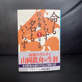 命もいらず名もいらず 上（幕末篇）(文学/小説)