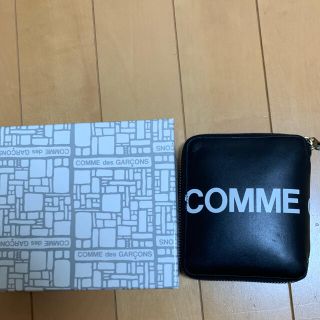 コムデギャルソン(COMME des GARCONS)のCOMME des GARÇONS  ギャルソン 2つ折り財布 黒 ブラック(折り財布)