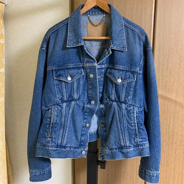 Balenciaga(バレンシアガ)の【美品】BALENCIAGA swing denim jacket バレンシアガ メンズのジャケット/アウター(Gジャン/デニムジャケット)の商品写真