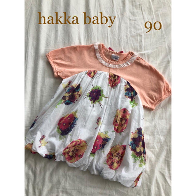 hakka baby(ハッカベビー)のハッカベビー　チュニック　Tシャツ　 キッズ/ベビー/マタニティのキッズ服女の子用(90cm~)(Tシャツ/カットソー)の商品写真