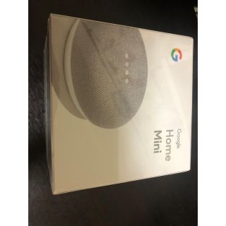 グーグル(Google)のGoogle GOOGLE HOME MINI CHALK(スピーカー)