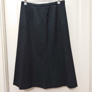 値下げ！東京スタイル　LEPORTE　チャコール グレー　スカート(ロングスカート)