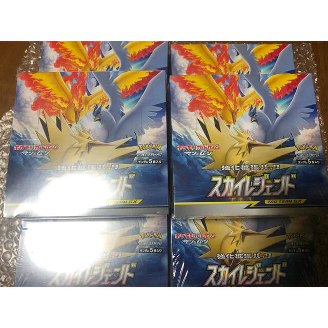 エンタメ/ホビーポケモンカード　スカイレジェンド　6BOX  新品未開封　シュリンク付き