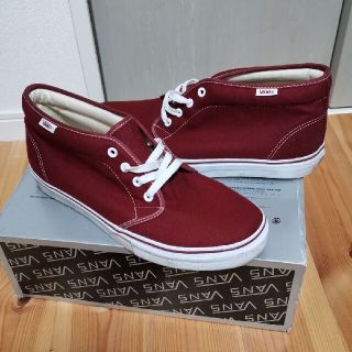 バンズボルト(VANS VAULT)の【早い者勝ち値引きUSED】VANS Chukka 49 LX バーガンディ29(スニーカー)