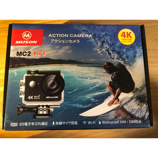 MUSON(ムソン)アクションカメラ MC2 Pro1 ブラック