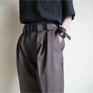 8/18まで❗️【stein】DOUBLE WIDE TROUSERS(スラックス)