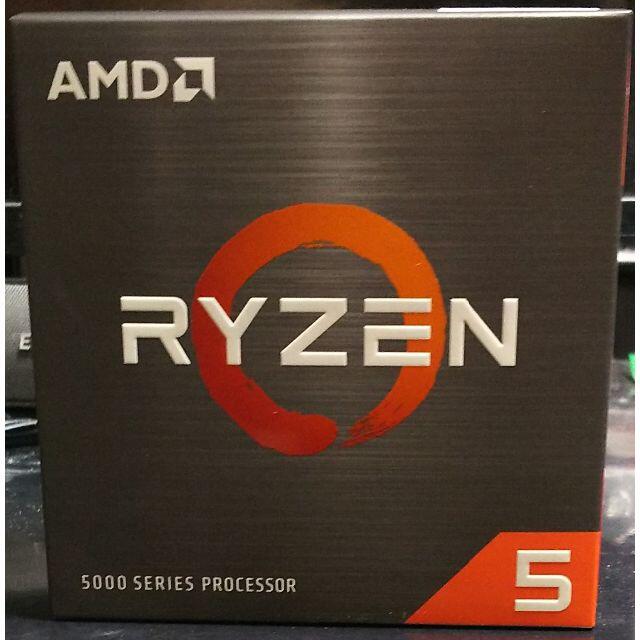 スマホ/家電/カメラ【新品・未開封】AMD ryzen 5 5600X BOX（国内正規代理店品）