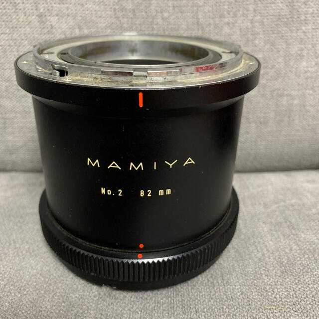USTMamiya(マミヤ)のMAMIYA エクステンションリング 45mm 82mm スマホ/家電/カメラのカメラ(フィルムカメラ)の商品写真