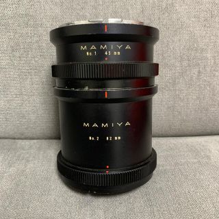 マミヤ(USTMamiya)のMAMIYA エクステンションリング 45mm 82mm(フィルムカメラ)