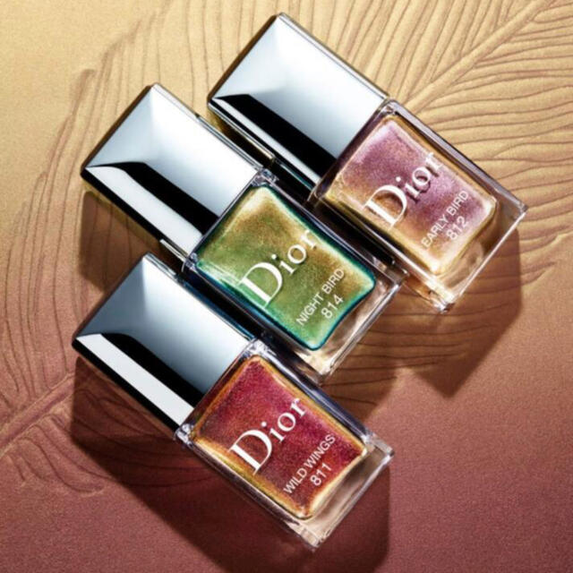 dior ネイル  811 812 814 3点