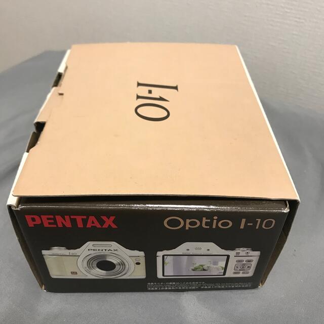 PENTAX(ペンタックス)のペンタックス Optio I-10 パールホワイト スマホ/家電/カメラのカメラ(コンパクトデジタルカメラ)の商品写真