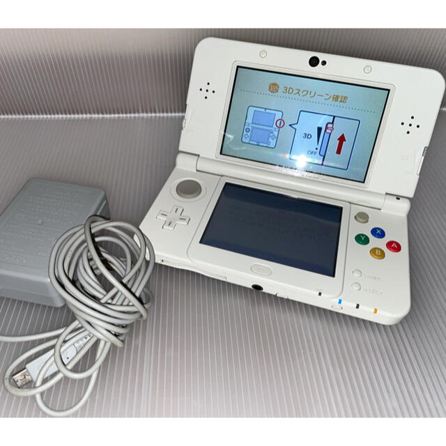 【訳あり】 ニンテンドー3DS 充電器 ホワイト 3DS NEW ニンテンドー Nintendo - 携帯用ゲーム機本体