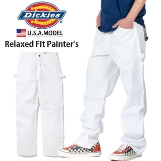 ディッキーズ(Dickies)のDickies ペインターパンツ ホワイト(ペインターパンツ)