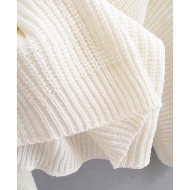 ZARA(ザラ)の🎐8月新作🍧5266◆袖 リボン ニット セーター レディースのトップス(ニット/セーター)の商品写真