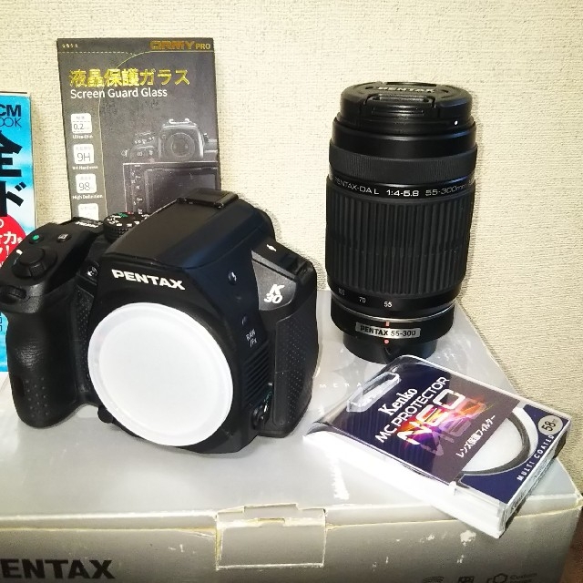 PENTAX(ペンタックス)のPENTAX  K-30  55-300mm望遠ズームレンズセット スマホ/家電/カメラのカメラ(デジタル一眼)の商品写真