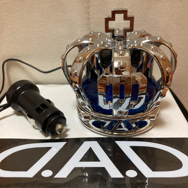光る芳香剤 DAD ギャルソン クラウン フレグランス ブルー 青色
