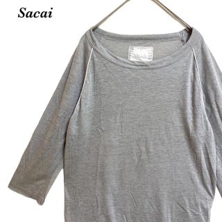 サカイ(sacai)のメンズ　レディース　ロンT サカイ　sacai vintage ロングTシャツ(Tシャツ/カットソー(七分/長袖))