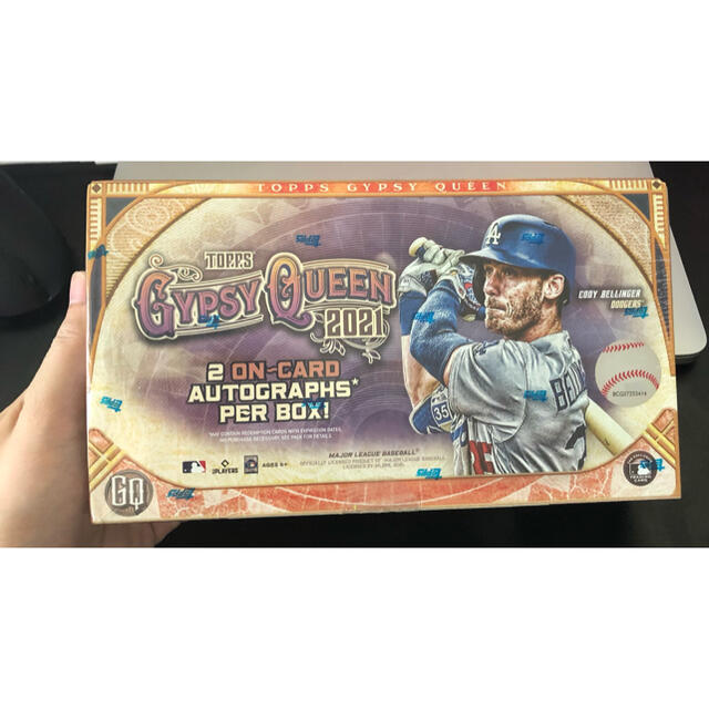 ベンチ 収納付 2021 Topps Gypsy Queen Baseball Case 未開封