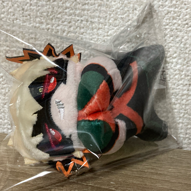 新品　爆豪勝己　僕のヒーローアカデミア はぐキャラ　ふわコロりん　ぬい　ヒロアカ エンタメ/ホビーのおもちゃ/ぬいぐるみ(キャラクターグッズ)の商品写真