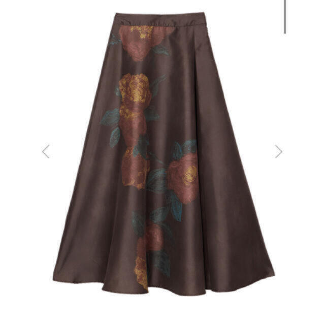 Ameri VINTAGE(アメリヴィンテージ)のAMERI ELLIE ASYMMETRY PLEATS SKIRT レディースのスカート(ロングスカート)の商品写真