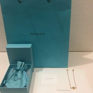 Tiffany & Co. - 極美品★ティファニーTブレスレットピンクゴールド★の通販｜ラクマ