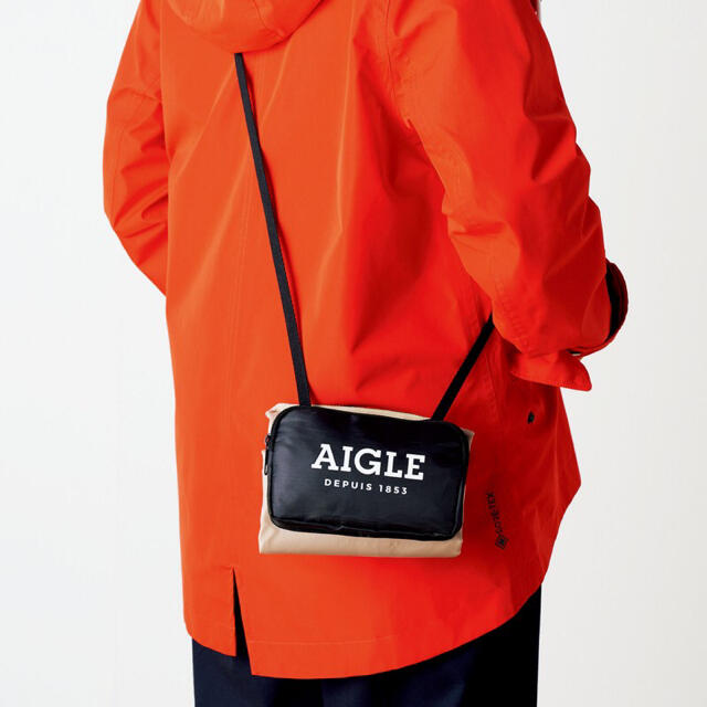 AIGLE(エーグル)の【GLOW 2021年6月号付録】エーグル ポシェットとの2way変身エコバッグ レディースのバッグ(エコバッグ)の商品写真