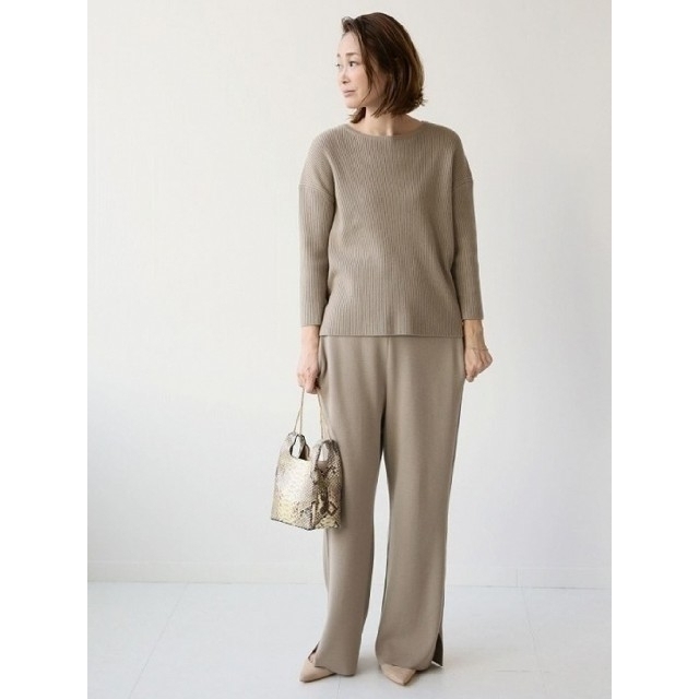 DEUXIEME パンツ 定価 47300円 ベージュの通販 by ―木蓮―|ドゥーズィエムクラスならラクマ CLASSE - Deuxieme Classe Rib 安いHOT