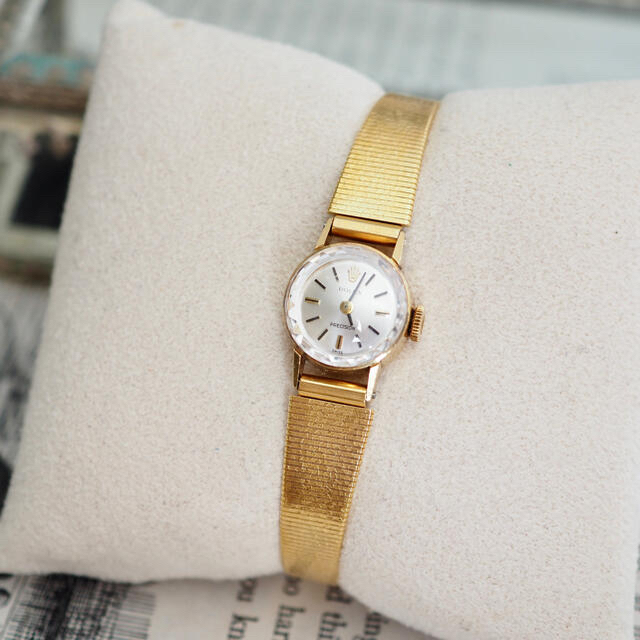 ROLEX(ロレックス)の超美品✴︎ロレックス K18YG カットガラス ベルト2本✴︎カルティエ オメガ レディースのファッション小物(腕時計)の商品写真