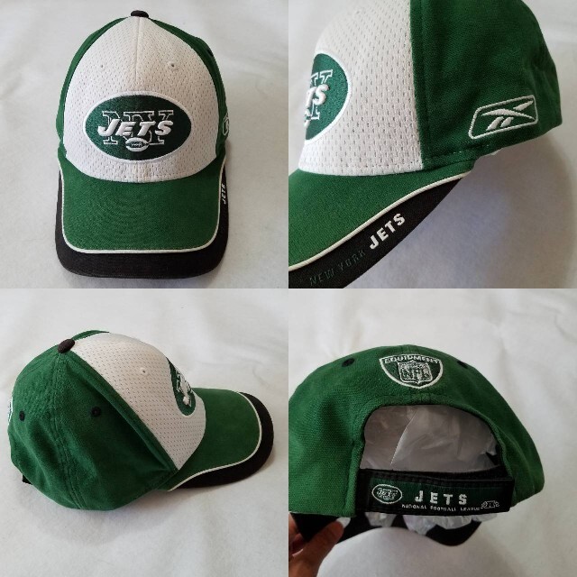 Reebok(リーボック)のReebok × NFL New York JETS Adjuster Cap メンズの帽子(キャップ)の商品写真