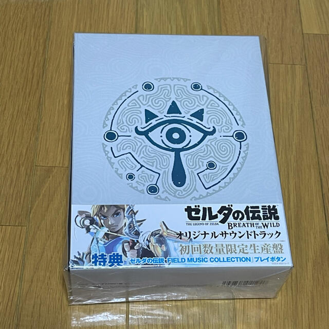 任天堂(ニンテンドウ)のゼルダの伝説 ブレス オブ ザ ワイルド オリジナルサウンドトラック（初回数量限 エンタメ/ホビーのCD(ゲーム音楽)の商品写真