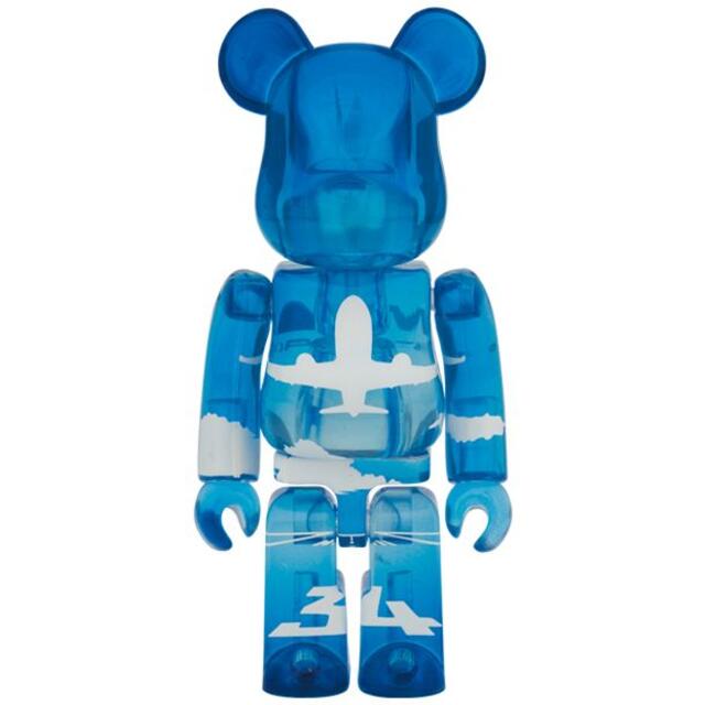 MEDICOM TOY(メディコムトイ)のBE@RBRICK for ANA ANAブルースカイ 100% & 400% エンタメ/ホビーのフィギュア(その他)の商品写真