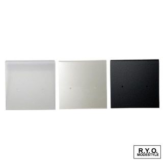 ピアスL2つ穴 台紙 50枚 OEM可能　W48×H48ｍｍ(小物入れ)