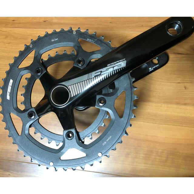 ロードバイククランクセットFSA GOSSAMER 165mm 50/34Tの通販 by ロードバイククランクセットFSA GOSSAMER 165mm 50/34Tの通販 by