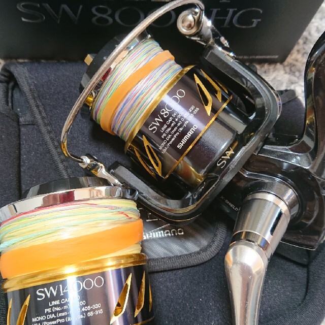 史上最も激安】 SHIMANO - 13ステラSW8000HG/14000HG替えスプール