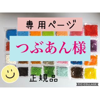 エポック(EPOCH)のアクアビーズ☆100個入り×5袋（つぶあん様）(知育玩具)