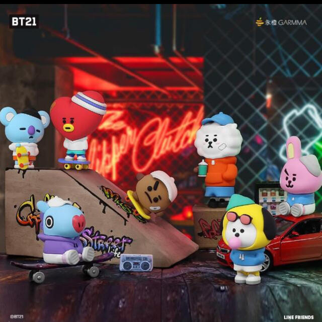 BT21  日本非売品　コレクションフィギュア　7個セット