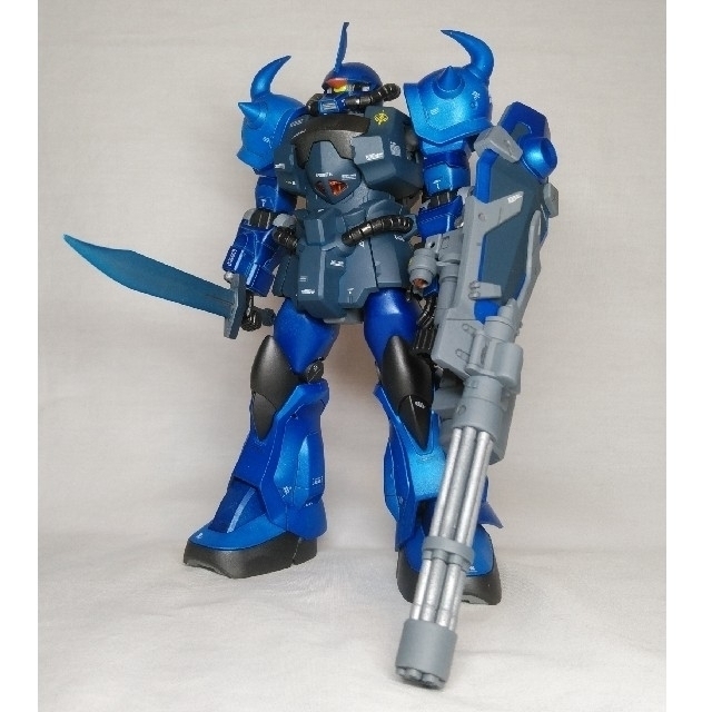 ガンプラ MG グフカスタム【全塗装】ガンプラ完成品