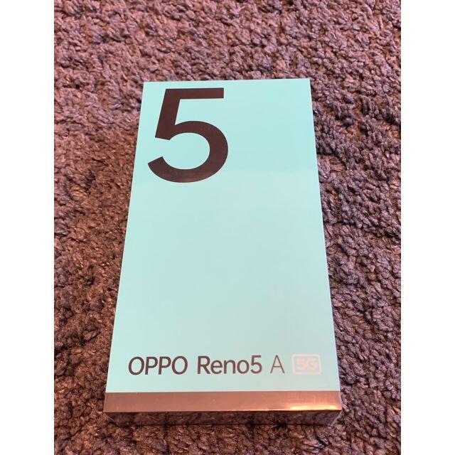 【新品未開封】OPPO Reno5 A 5G 128GB　色:アイスブルー