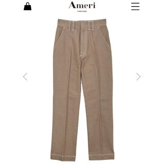 アメリヴィンテージ(Ameri VINTAGE)のcocco様専用☆CENTER PRESS STRAIGHT DENIM(デニム/ジーンズ)