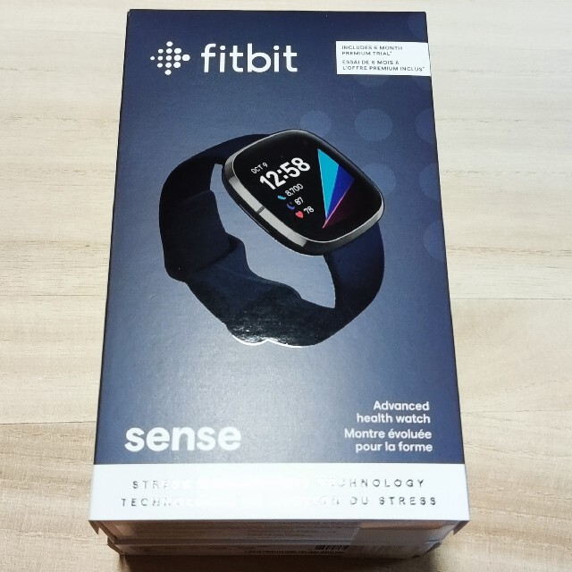 fitbit sense カーボングラファイト FB512BKBK