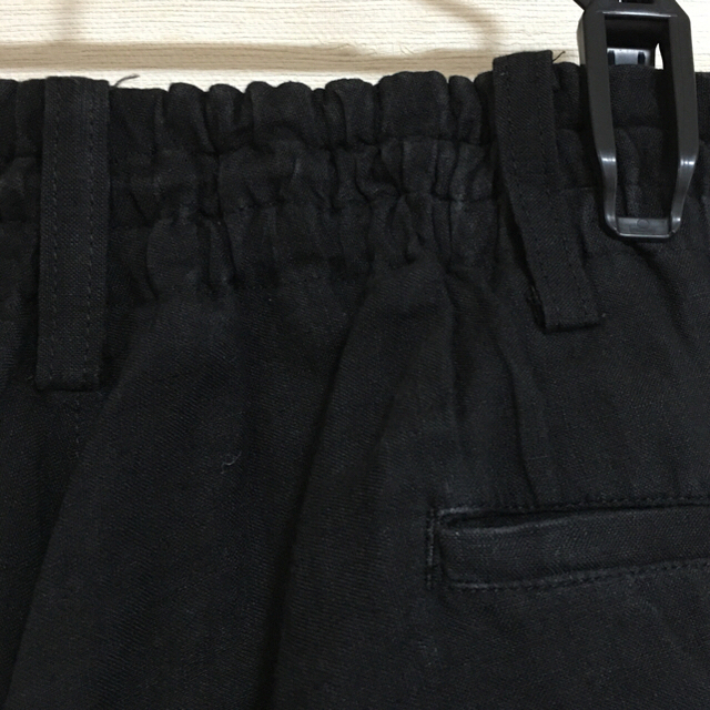 最終・裾ボタン麻サルエル Yohji Yamamoto Pour Homme かわいい! 60.0 ...