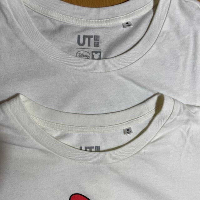 UNIQLO(ユニクロ)のユニクロ　ディズニーTシャツ2枚セット レディースのトップス(Tシャツ(半袖/袖なし))の商品写真