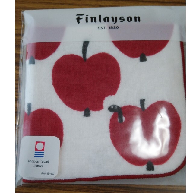 ハンドタオル☆フィンレソン☆Finlayson☆新品 インテリア/住まい/日用品の日用品/生活雑貨/旅行(タオル/バス用品)の商品写真