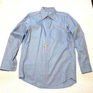 ユニクロ(UNIQLO)のUNIQLO ユニクロ　ブルー　カッターシャツ　メンズ　Sサイズ(シャツ)