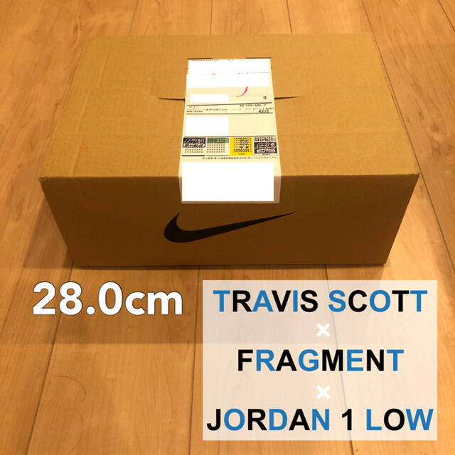 NIKE TRAVIS SCOTT FRAGMENT AJ1 LOW