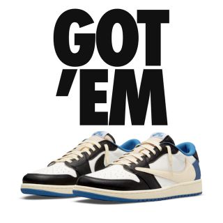 ナイキ(NIKE)のTravis Scott × Nike × Fragment (スニーカー)