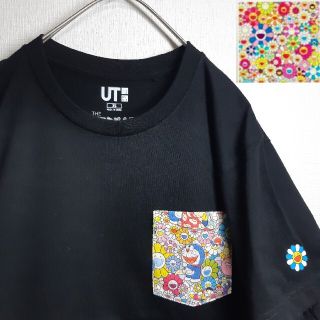 ユニクロ(UNIQLO)の【美品】ドラえもん×村上隆×UNIQLO  ユニクロ UT ポケットTシャツ(Tシャツ(半袖/袖なし))