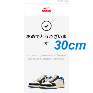 フラグメント(FRAGMENT)のTravis Scott  fragment design  JORDAN 1(スニーカー)