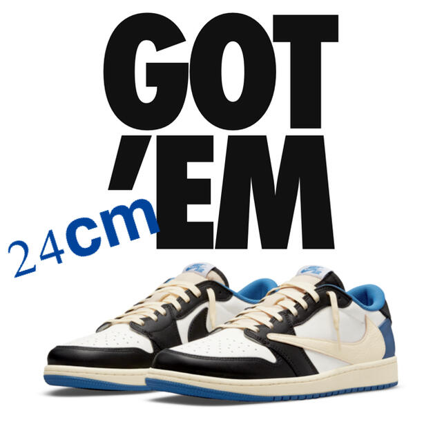 TRAVIS SCOTT FRAGMENT NIKE AIR JORDAN 1