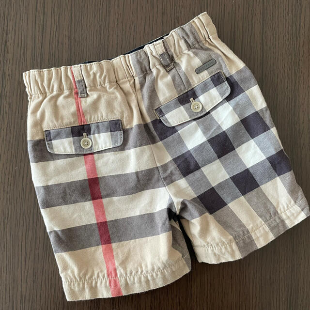 BURBERRY(バーバリー)のバーバリー　チェック　ハーフパンツ  ショートパンツ 90 95 キッズ/ベビー/マタニティのキッズ服男の子用(90cm~)(パンツ/スパッツ)の商品写真